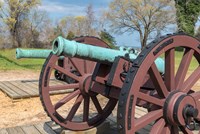 Cannon On Battlefield, Yorktown, Virginia Fine Art Print
