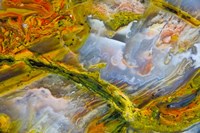 Rainbow Ridge Picture Agate Fine Art Print