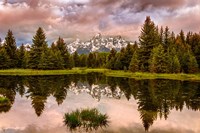 Schwabacher Landing, Panorama, Wyoming Fine Art Print