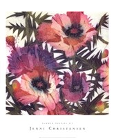 Summer Poppies III by Jenni Christensen - 20" x 24"