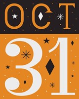 Festive Fright October 31 I Fine Art Print