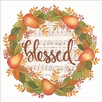 Blessed Wreath Fine Art Print
