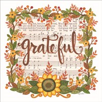 Grateful Wreath Fine Art Print