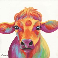 Cheery Cow Fine Art Print