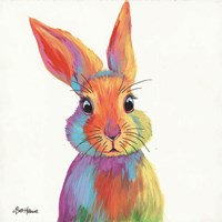 Cheery Bunny Fine Art Print