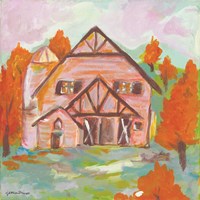 Pink Cloud Barn Fine Art Print