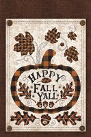 Happy Fall Y'all Fine Art Print