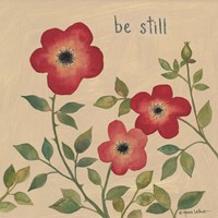 Be Still Roses Fine Art Print