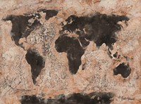 Old World Map Fine Art Print