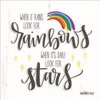 Rainbows and Stars Fine Art Print