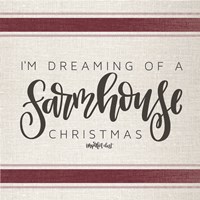 Farmhouse Christmas Fine Art Print