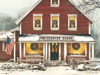 Country Christmas Framed Print