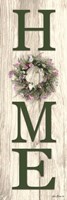 Spring Home Wreath Fine Art Print