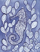 Whimsical Seahorse Fine Art Print