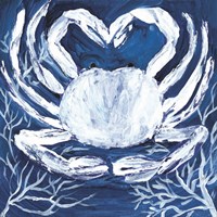 Midnight Ghost Crab Fine Art Print