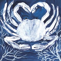 Midnight Ghost Crab Fine Art Print