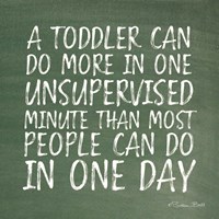 One Unsupervised Minute Fine Art Print