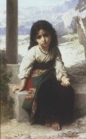 Petite Mendiante, 1880 Fine Art Print
