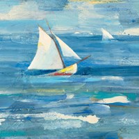 Ocean Sail v2 Light Fine Art Print
