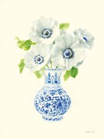 Floral Chinoiserie I Fine Art Print