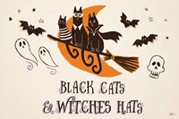 Spooktacular I Witches Hats Fine Art Print