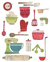 Cool Kitchen III Fine Art Print