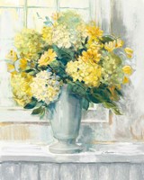 Endless Summer Bouquet II Yellow Fine Art Print