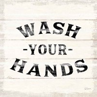 Shiplap Bath IV Fine Art Print