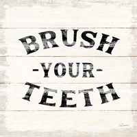 Shiplap Bath III Fine Art Print