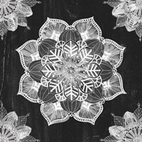 Mandala Morning V BW Fine Art Print
