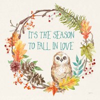 Autumn Friends V Fine Art Print