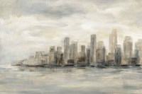 Manhattan Low Clouds Fine Art Print