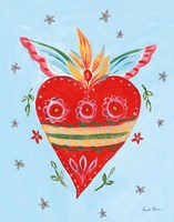 Frida's Heart II Fine Art Print