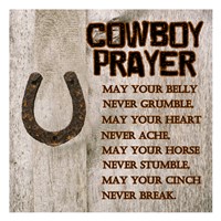 Cowboy Prayer Fine Art Print