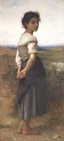 The Young Shepherdess, 1885 Fine Art Print