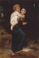 Crossing the Ford Fine Art Print