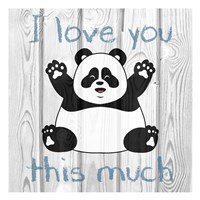 Loving Panda 1 Fine Art Print