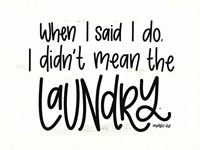 The Laundry Fine Art Print