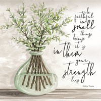 Be Faithful Fine Art Print