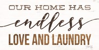 Endless Love and Laundry Fine Art Print