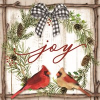 Joy Wreath Fine Art Print