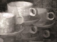 Stacked Coffee Cups Fine Art Print