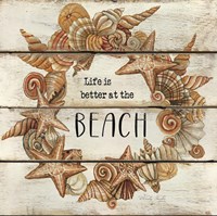 Life is Better at the Beach Fine Art Print