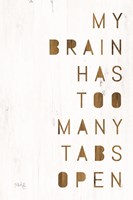 My Brain Fine Art Print