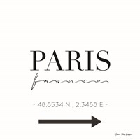 Paris Sign Fine Art Print