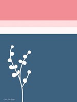 The Plant and the Lines I Framed Print