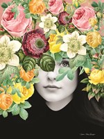 The Girl and the Flowers Fine Art Print