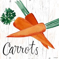 Carrots Framed Print