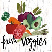 Fresh Veggies Fine Art Print