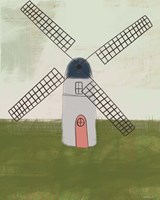 Windmill III Fine Art Print